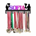 suport medalii personalizat roz