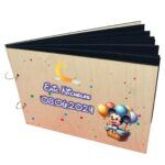 Album Foto Coperta Lemn, Guest Book, Botez, Mickey Mouse, Multicolor, 21x30 cm, CABUV005 - imagine 2
