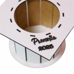 Cutie Aranjamente, Tip Toca, Alb, CAT001 - imagine 2