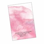 Invitatie Nunta, A5, Roz, INC004 - imagine 3