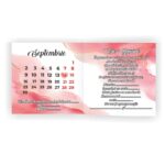 Invitatie Nunta, Rosu, 14.8×15.7cm, INC016 - imagine 4