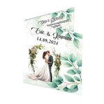 Invitatie Nunta, Verde, 14.8×15.7cm, INC019 - imagine 2