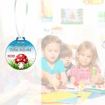 Medalie Personalizata, Gradinita, Lemn, Multicolor, 6x6,5cm, MDUV006 - imagine 2