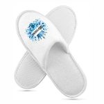 Set Papuci, Mireasa, Personalizat, Albastru, Nunta, PMN002 - imagine 3