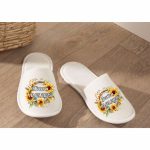 Set Papuci, Mireasa, Personalizat, Galben, Nunta, PMN006 - imagine 2