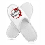 Set Papuci, Mireasa, Personalizat, Rosu, Nunta, PMN009 - imagine 3