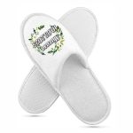 Set Papuci, Mireasa, Personalizat, Verde, Nunta, PMN010 - imagine 3