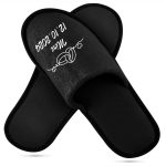 Set Papuci, Mire, Personalizat, Alb, Nunta, PMN013 - imagine 3
