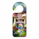 Placuta Usa, Personalizata, Botez, Strumfita, 15x6cm, PUBSHH015