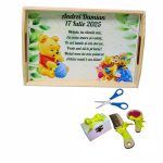 Set Mot Personalizat, Winnie The Pooh, 5 Piese, Lemn, Multicolor, 20x30cm, SMD140 - imagine 3