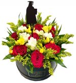 Topper Lemn, Scoala, Absolvire, Negru, 18cm, TSUV008 - imagine 2