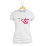 Set 3 tricouri pentru aniversarea de 1 an, Personalizat, Bumbac, Alb, TU31 - imagine 2