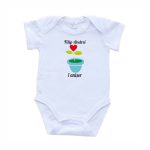Set 3 tricouri pentru aniversarea de 1 an, Personalizat, Bumbac, Alb, TU31 - imagine 4