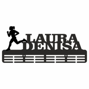 suport medalii personaliza atletism femeie