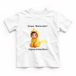 Tricou Personalizat, Absolvire, Fetita, Grupa Boboceilor, Bumbac, Alb, TABS002.1