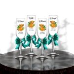 pahare botez personalizate simba verde