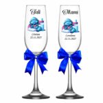 pahare botez personalizate stitch bebelus