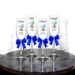 pahare botez personalizate ursulet balon