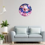 Ceas Labubu, Lemn, CSDUV202 - imagine 4