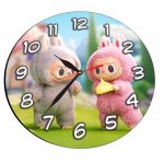 Ceas Labubu, Lemn, CSDUV205 - imagine 3