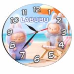 Ceas Labubu, Lemn, CSDUV206 - imagine 3