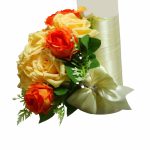 Set Lumanari Nunta, Personalizate, Mire Mireasa, 2 Bucati, Crem, 35 cm, LN030 - imagine 5