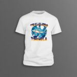 Tricou Personalizat, Barbati, Tralalero Tralala, Bumbac, Alb, TU108 - imagine 3