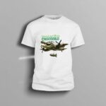 Tricou Personalizat, Barbati, Bombardino Crocodilo, Bumbac, Alb, TU111 - imagine 3