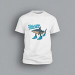 Tricou Personalizat, Barbati, Tralalero Tralala, Bumbac, Alb, TU113 - imagine 3