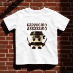 Tricou Personalizat, Copii, Cappucino Assassino, Bumbac, Alb, TU116 - imagine 3