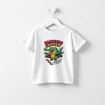 Tricou Personalizat, Copii, Bombardino Crocodilo, Bumbac, Alb, TU117 - imagine 2