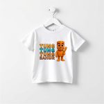 Tricou Personalizat, Copii, Tung Tung Tung Sahur, Bumbac, Alb, TU118 - imagine 2