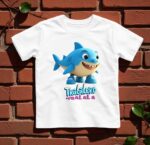 Tricou Personalizat, Copii, Tralalero Tralala, Bumbac, Alb, TU120 - imagine 3
