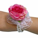 Bratara Florala, Nunta, Domnisoara de onoare, Roz, BD005