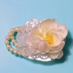 Bratara Florala, Nunta, Domnisoara de onoare, Crem, BD008 - imagine 4