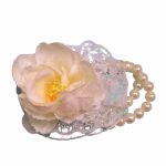 Bratara Florala, Nunta, Domnisoara de onoare, Crem, BD008 - imagine 3