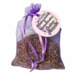Marturie de nunta, Lavanda, Saculet organza, Mov, Personalizat, MLS001
