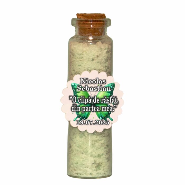 Marturie Botez Sare de Baie, Verde, MSBB003 - imagine 1