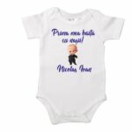 Set Prima mea baita cu Nasii, Alb, Baby Boss, Bumbac, SPB23 - imagine 4