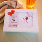 Set Prima mea baita cu Nasii, Alb, Masha si Ursul, Bumbac, SPB25 - imagine 3