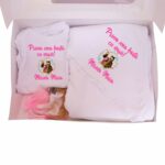 Set Prima mea baita cu Nasii, Alb, Masha si Ursul, Bumbac, SPB25 - imagine 2