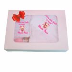 Set Prima mea baita cu Nasii, Alb, Porcusorul Piglet, Bumbac, SPB26