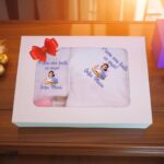 Set Prima mea baita cu Nasii, Alb, Printesa Sofia, Bumbac, SPB36 - imagine 3