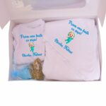 Set Prima mea baita cu Nasii, Alb, Baby Johny, Bumbac, SPB40 - imagine 2