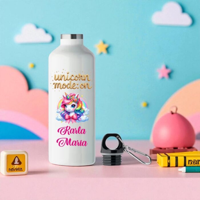 Sticla de Apa, Personalizata, Unicorn, 500ml, BGC002 - imagine 3