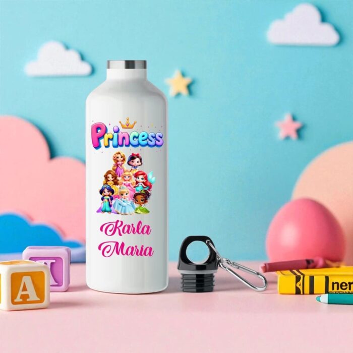 Sticla de Apa, Personalizata, Printese, 500ml, BGC003 - imagine 3