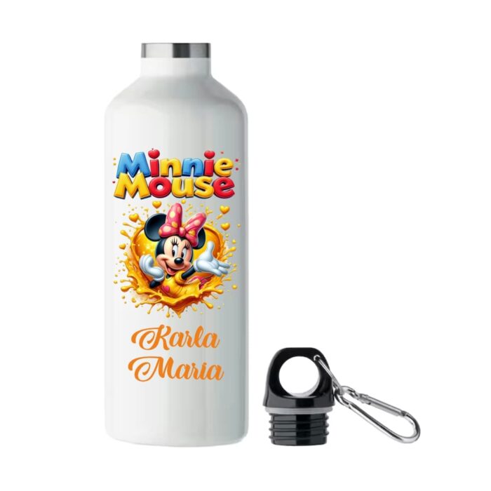 Sticla de Apa, Personalizata, Minnie Mouse, 500ml, BGC005 - imagine 2