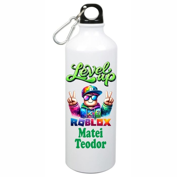 Sticla de Apa, Personalizata, Roblox, 500ml, BGC006 - imagine 1