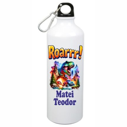 Sticla de Apa, Personalizata, Dinozaur, 500ml, BGC008