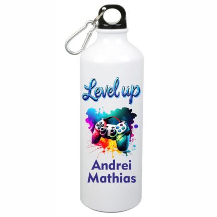 Sticla de Apa, Personalizata, Gaming, 500ml, BGC010